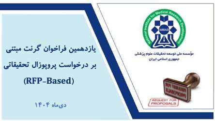 یازدهمین فراخوان گرنت های تقاضا محور موسسه نیماد منتشر شد